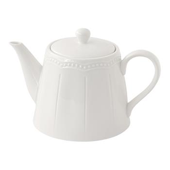 Konvice čajová porcelánová ELITE bílá 850ml