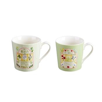 Hrnek porcelánový HERBS/WILD FLOWERS mix 0,33 litru