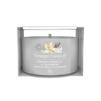 Votiv sklo YANKEE CANDLE 37g Smoked Vanilla & Cashmere