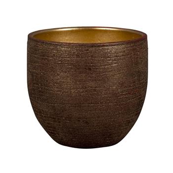 Obal keramický ANTILIA 1-01RG červeno-zlatý 16cm