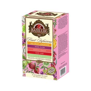 Čaj Basilur Fruit Infusions Assorted IV. 20x2g