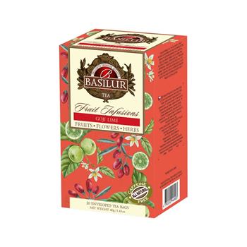 Čaj Basilur Fruit Goji & Lime 20x2g