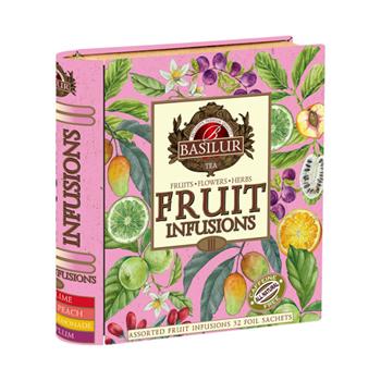 Čaj Basilur Book Fruit Infusions Assorted III. 32x2g