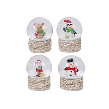 Těžítko vánoční figurka bílá mix 9cm