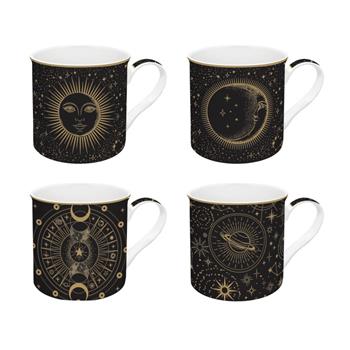 Hrnek porcelánový CELESTIAL sada 4ks