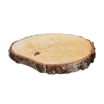 Kulatina dřevěný plátek dubový 18-23cm