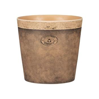 Obal keramický TOSCANA NERO 778 černo-přírodní 14cm