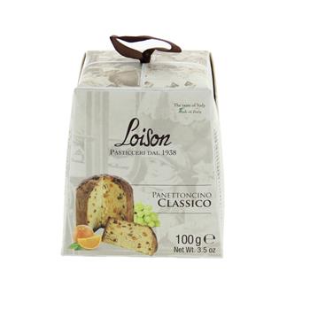 Loison Panettone CLASSICO s rozinkami a pomerančem 100g
