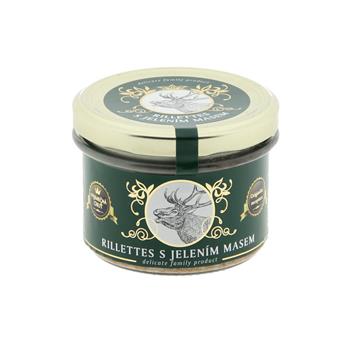 Rillettes s jelením masem 180g