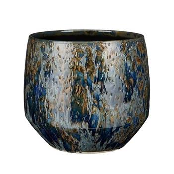 Obal kulatý keramický HARRIS tm.modrý 29cm
