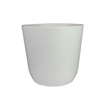 Obal kulatý PALERMO plastový bílý 27cm