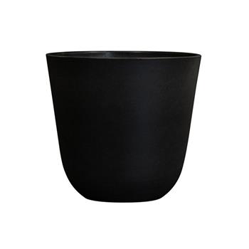 Obal kulatý PALERMO plastový černý 30cm