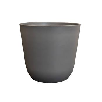 Obal kulatý PALERMO plastový šedý 30cm