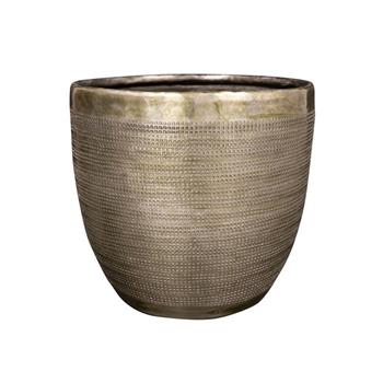 Obal kulatý ROWEN hliníkový zelený 17cm