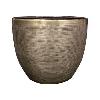 Obal kulatý ROWEN hliníkový zelený 21cm
