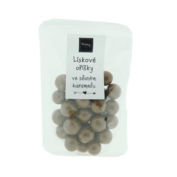 Ořechy lískové v karamelu a mléčné čokoládě 105g