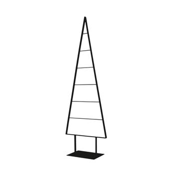 Dekorace strom ZENO kovový černý 150cm