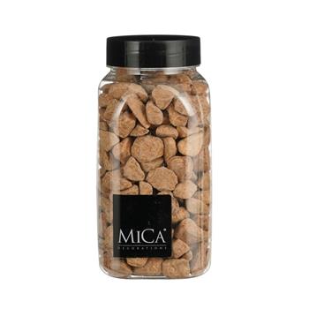 Kameny dekorační v dóze hnědé 650ml