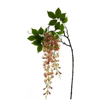 Wistárie ALARA řezaná umělá růžová 142cm