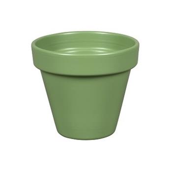 Květináč CALI 01LA keramický glazovaný sv.zelený 19cm