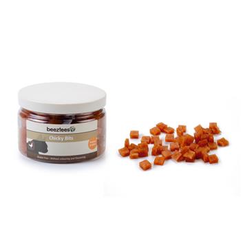 Pamlsek CHICKY BITS kuřecí kostky dóza 90g