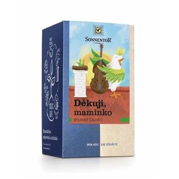 Čaj bylinný Děkuji,maminko porcovaný porcovaný 18x1,5g Sonnentor