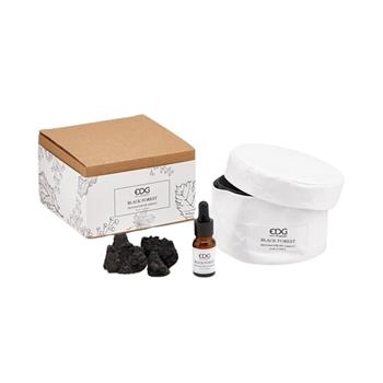 Kámen vonný černý + aromaolej Black Forest 10ml