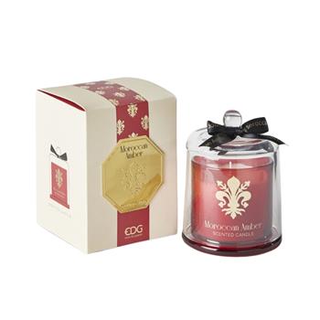 EDG Svíčka vonná ve skle s poklopem Moroccan Amber 15cm
