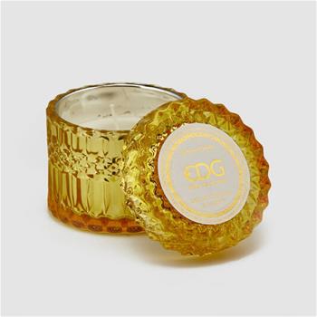 EDG Svíčka vonná ve skle s víčkem Sweet Orange & Amber 9cm