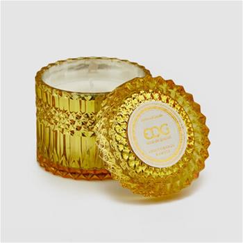 EDG Svíčka vonná ve skle s víčkem Sweet Orange & Amber 10,5cm