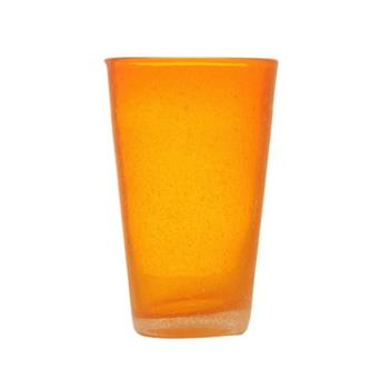 Sklenice na drink skleněná MEMENTO sv.oranžová 13,8cm