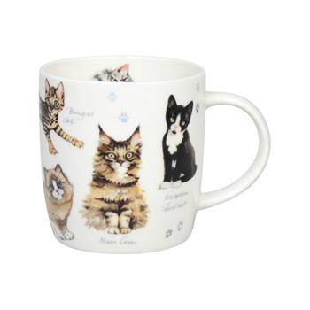 Hrnek porcelánový KOČKY 350ml