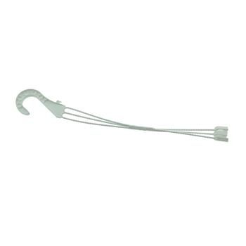 Závěs/Hák na květináč MHB45 plastový bílý 45cm