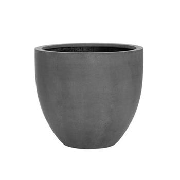 Květináč kulatý JESSLYN S fiberstone šedý 50cm