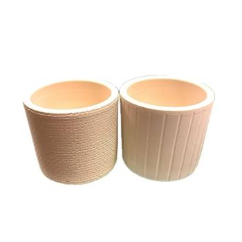 Obal válcový keramický JUTE mix 7cm
