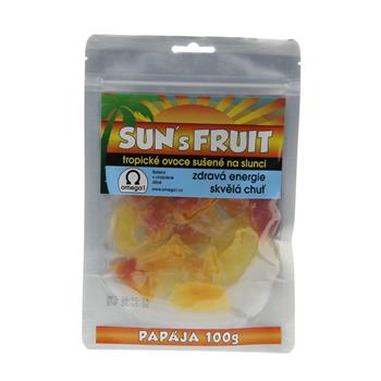Papája sušená SUNS FRUIT 100g