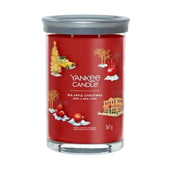Svíčka YANKEE CANDLE Signature Tumbler 567g Big Apple Christmas