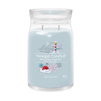 Svíčka YANKEE CANDLE Signature 567g North Pole Hideaway