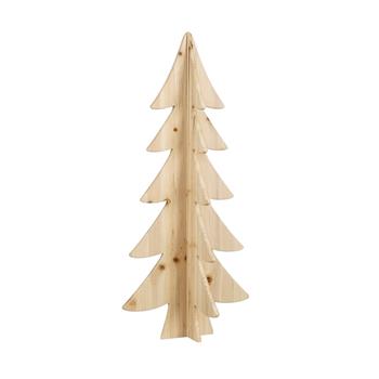 Strom 3D dřevěný přírodní 78cm