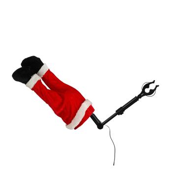 Nohy Santa Clause na klipu, 35cm