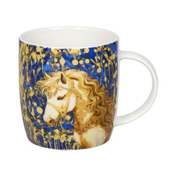 Hrnek porcelánový GUSTAV KLIMT KŮŇ 380ml