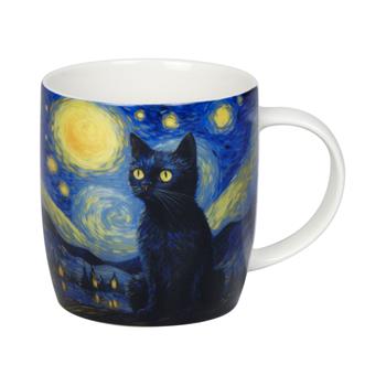 Hrnek porcelánový VAN GOGH KOČKA 380ml