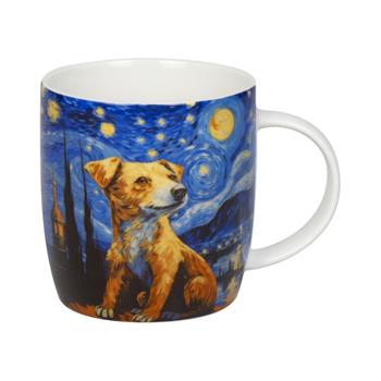 Hrnek porcelánový VAN GOGH PES 380ml