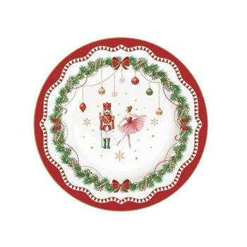 Talíř dezertní MAGIE DE NOEL porcelánový 19cm