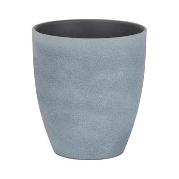 Obal na květináč orchidejový keramický DARK STONE 620 šedý 15cm