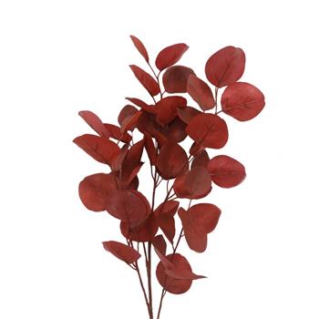 Eukalyptus větev umělá vínová 90cm
