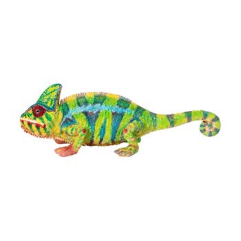 Chameleon polyresinový 25cm