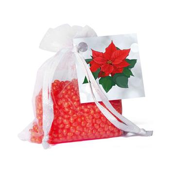 Sáček vonný Poinsettia organza