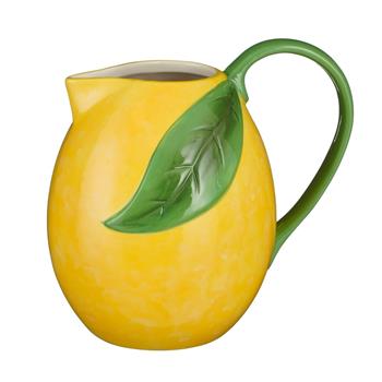 Džbán kemenivový EXOTICA citron zeleno-žlutý 20,5cm