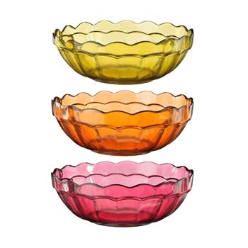 Miska z recyklovaného skla mix 30cm